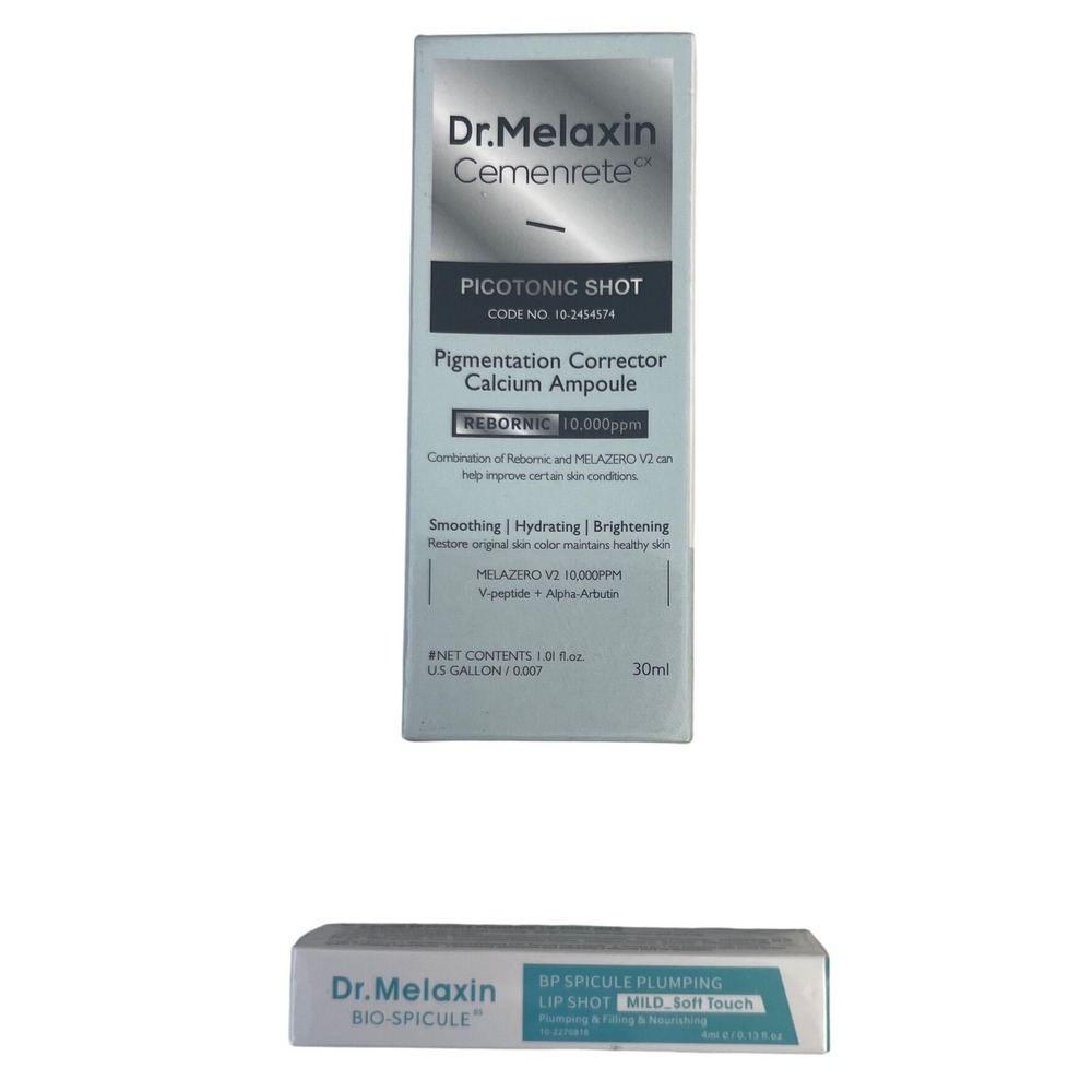 Dr. Melaxin Cemenrete Picotonic Shot Pigmentation Corrector| Lip Shot NEW SEALED